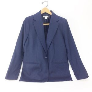 Pendleton Navy 100% Virgin Wool Blazer Size 12